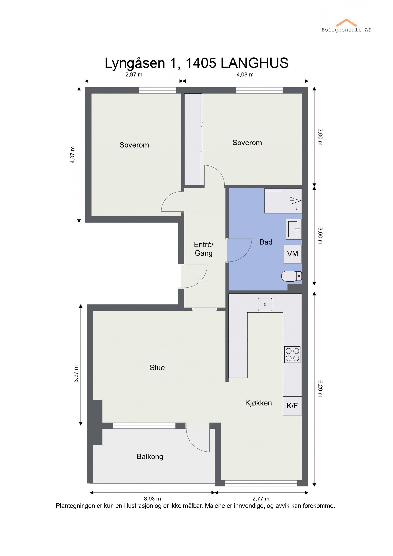 Plantegning Galleribilde