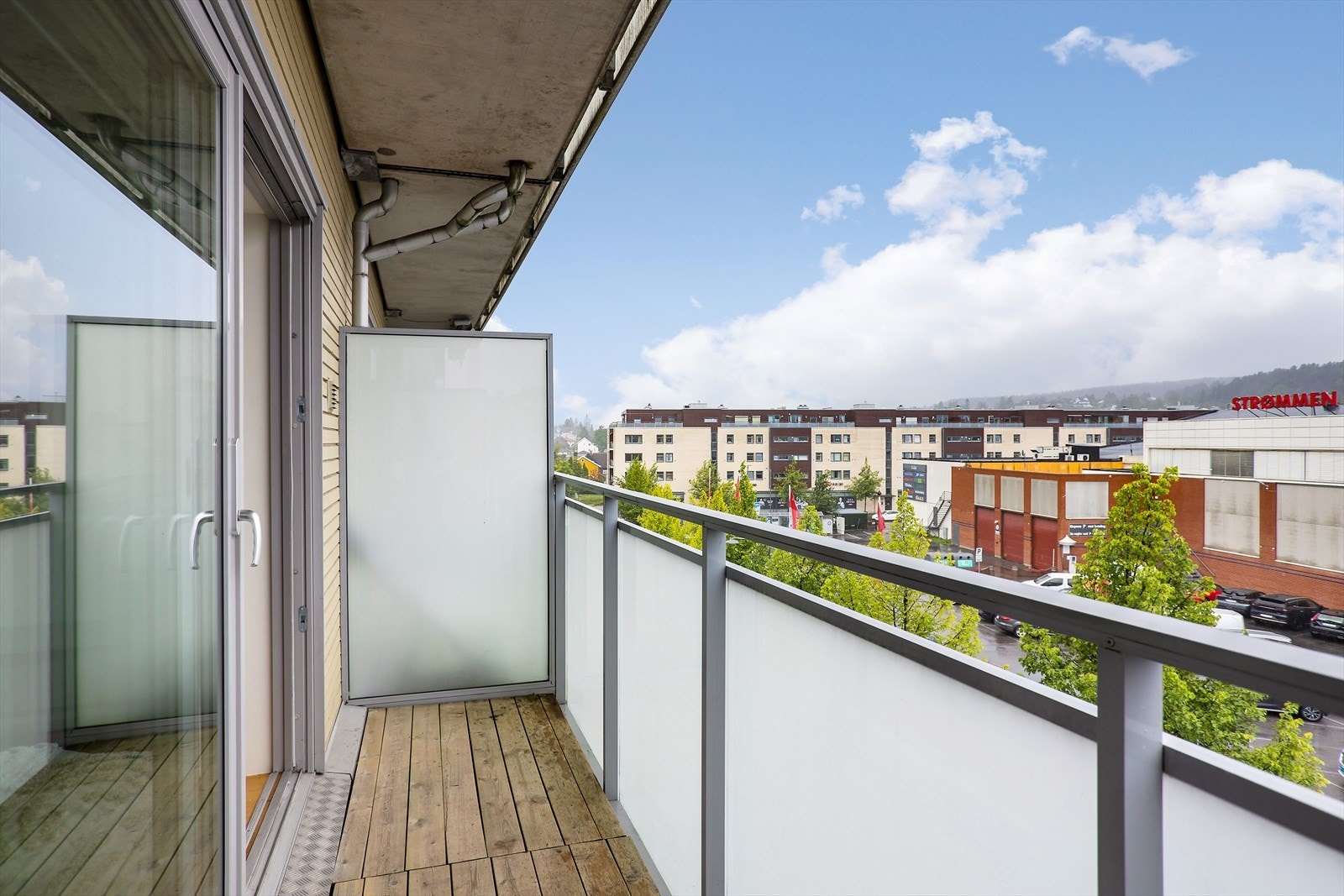 Overbygd balkong. Galleribilde