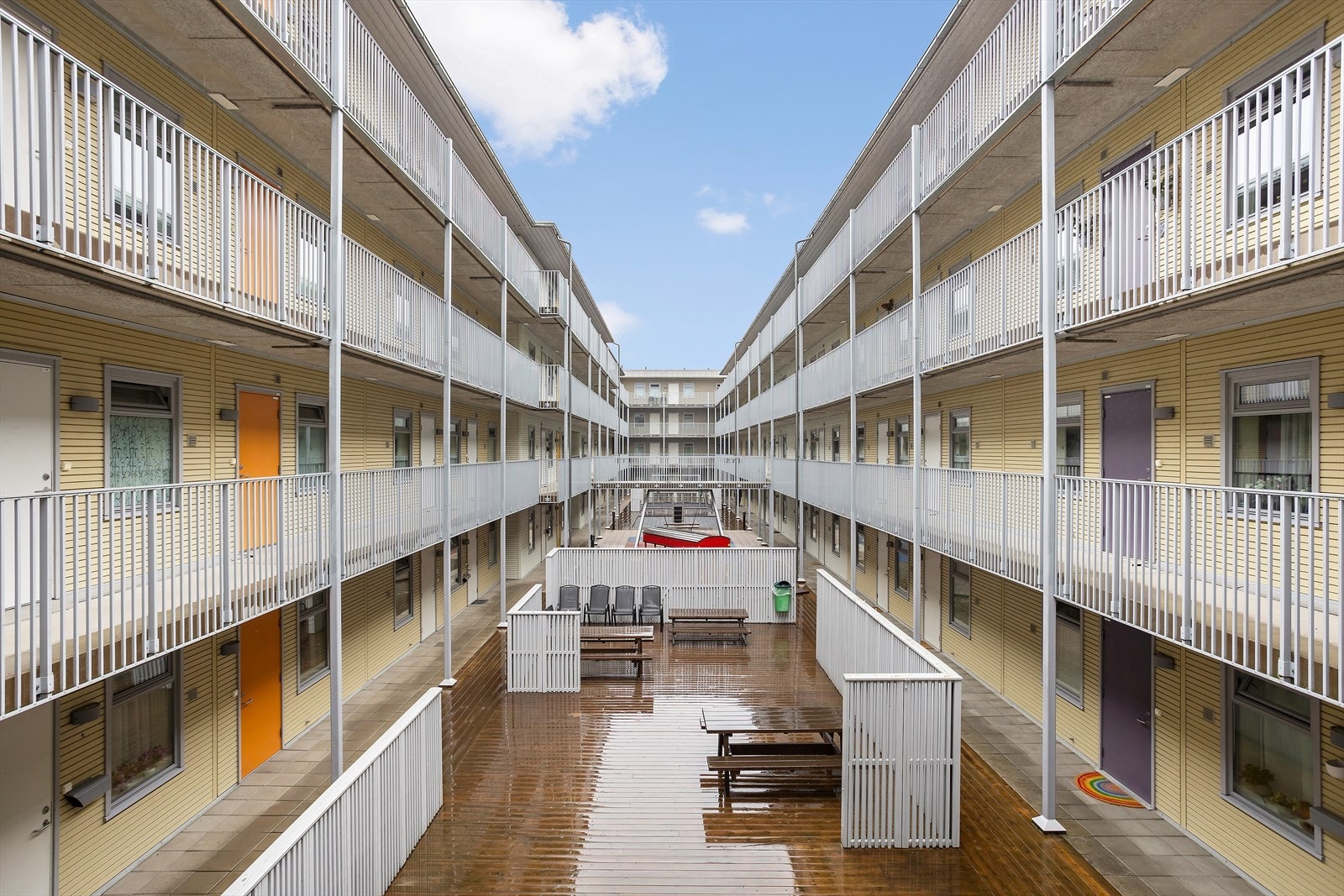 Sameiets fellesområde. Galleribilde