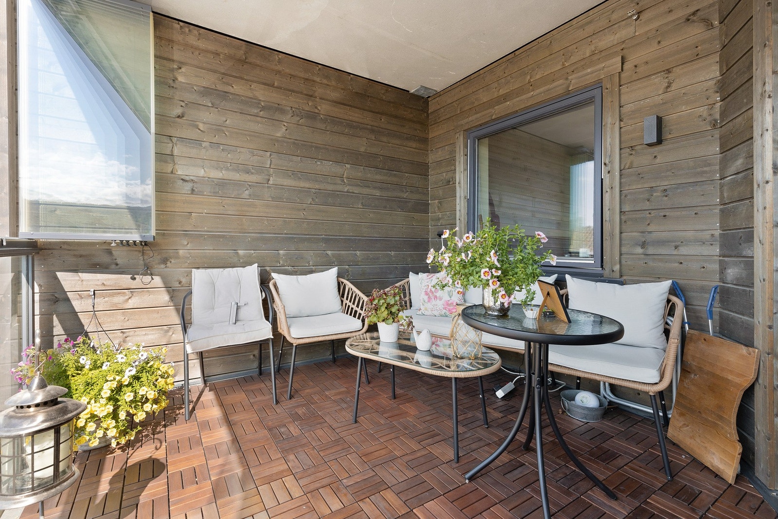 Her kan du innrede med ønsket utemøblement Galleribilde