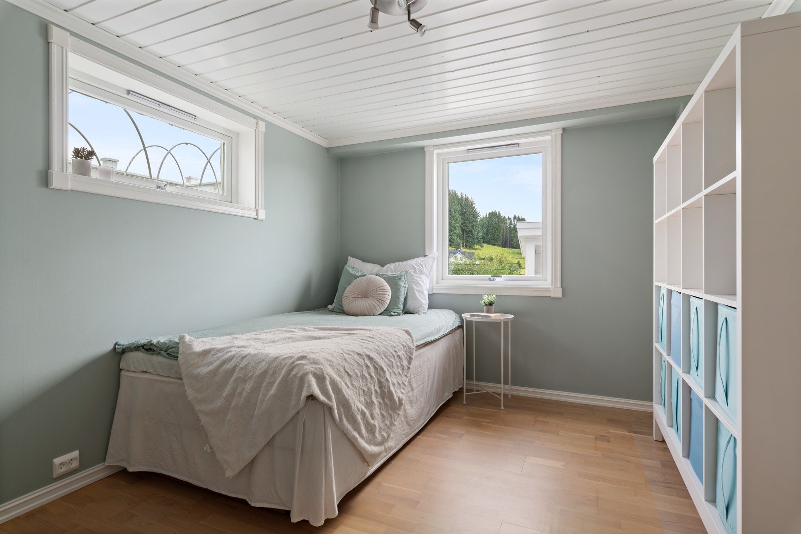 Soverom 5. Ligger i underetasje ved kjellerstuen. Galleribilde