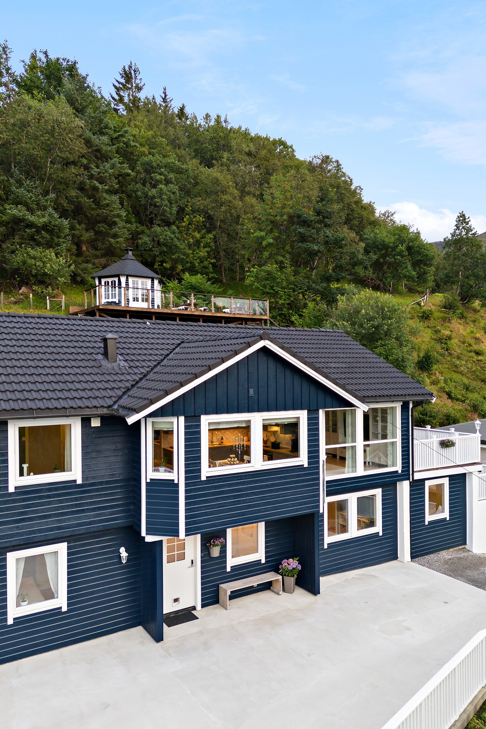 Boligen er jevnt holdt vedlike. Galleribilde