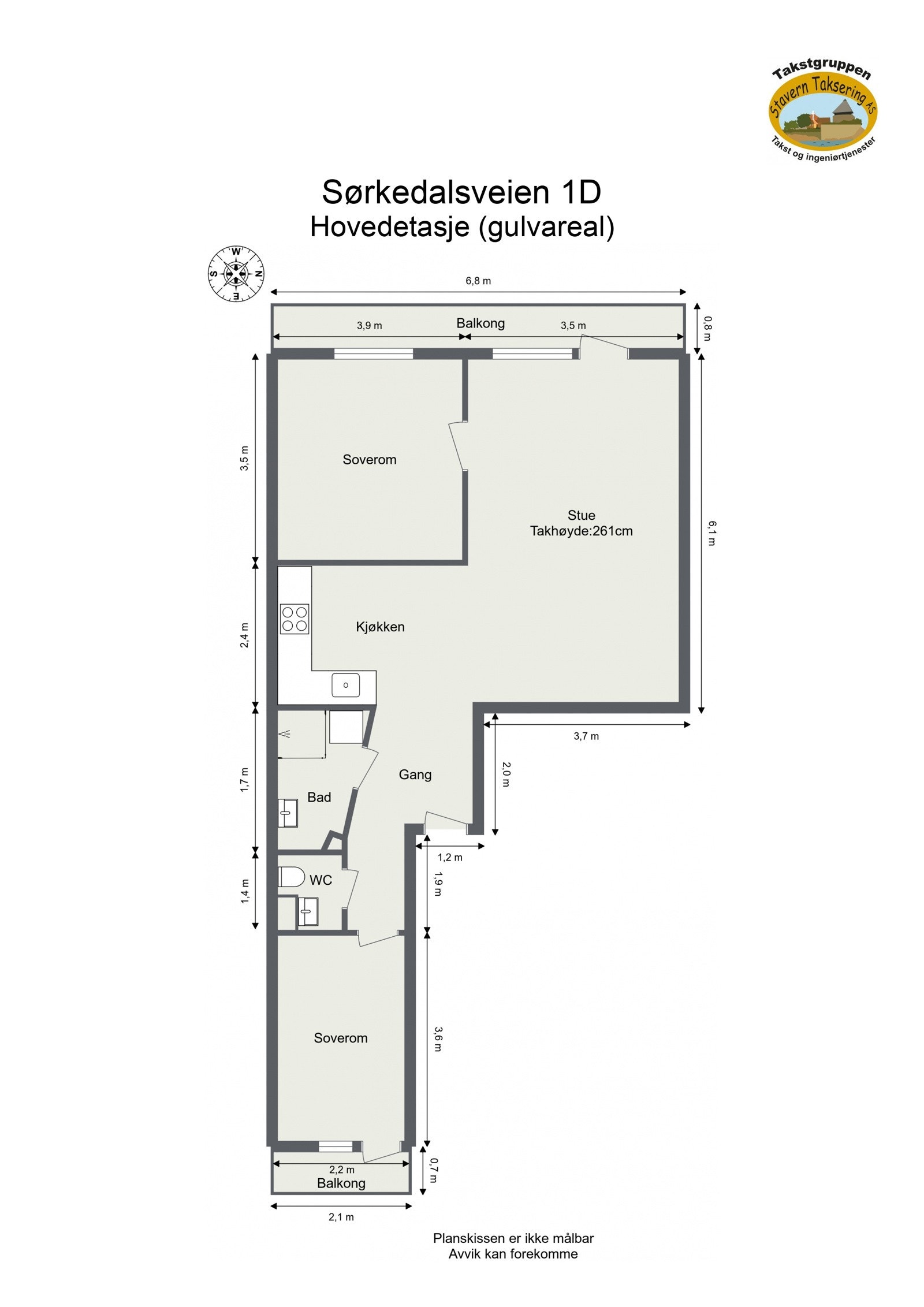 Plantegning. Galleribilde