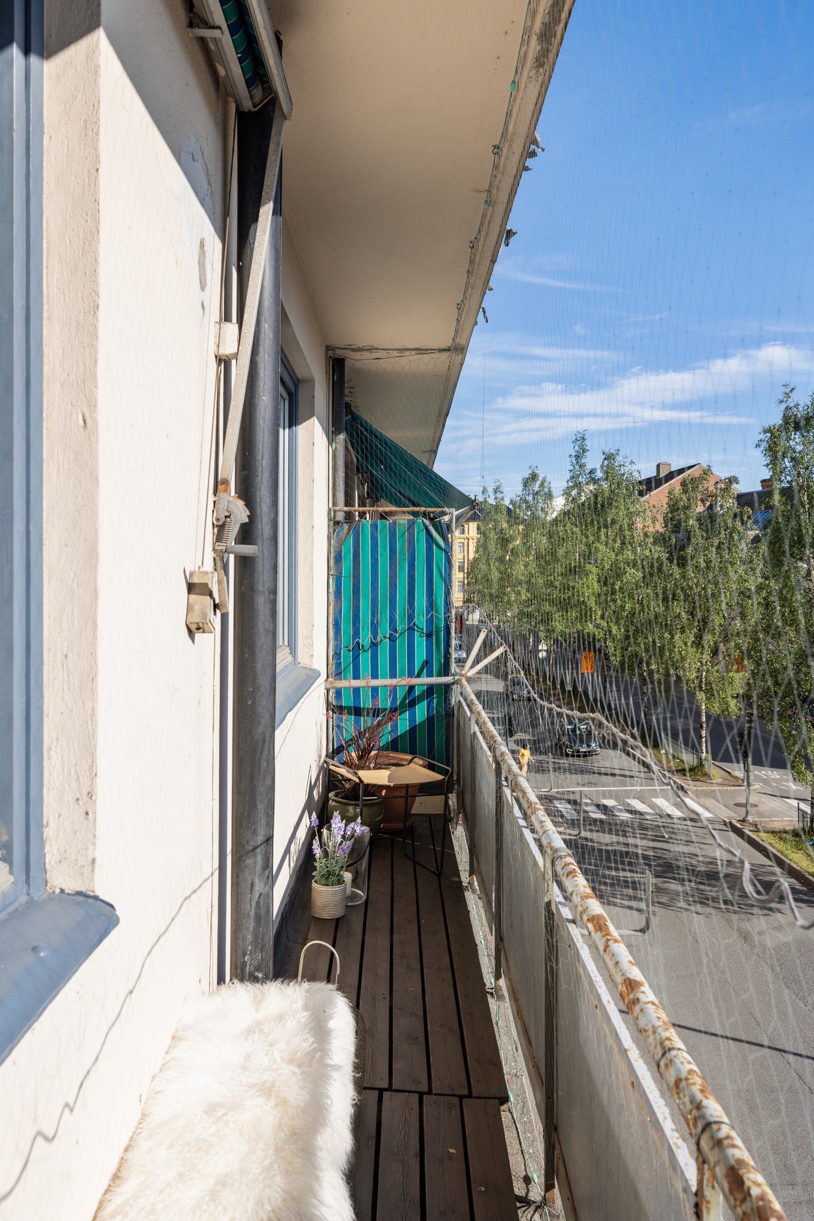 Her er det plass til en liten sittegruppe hvor sommerdager kan nytes. Galleribilde