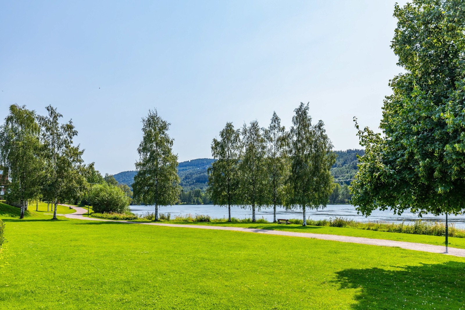 Fellesareal rett utenfor leiligheten. Galleribilde