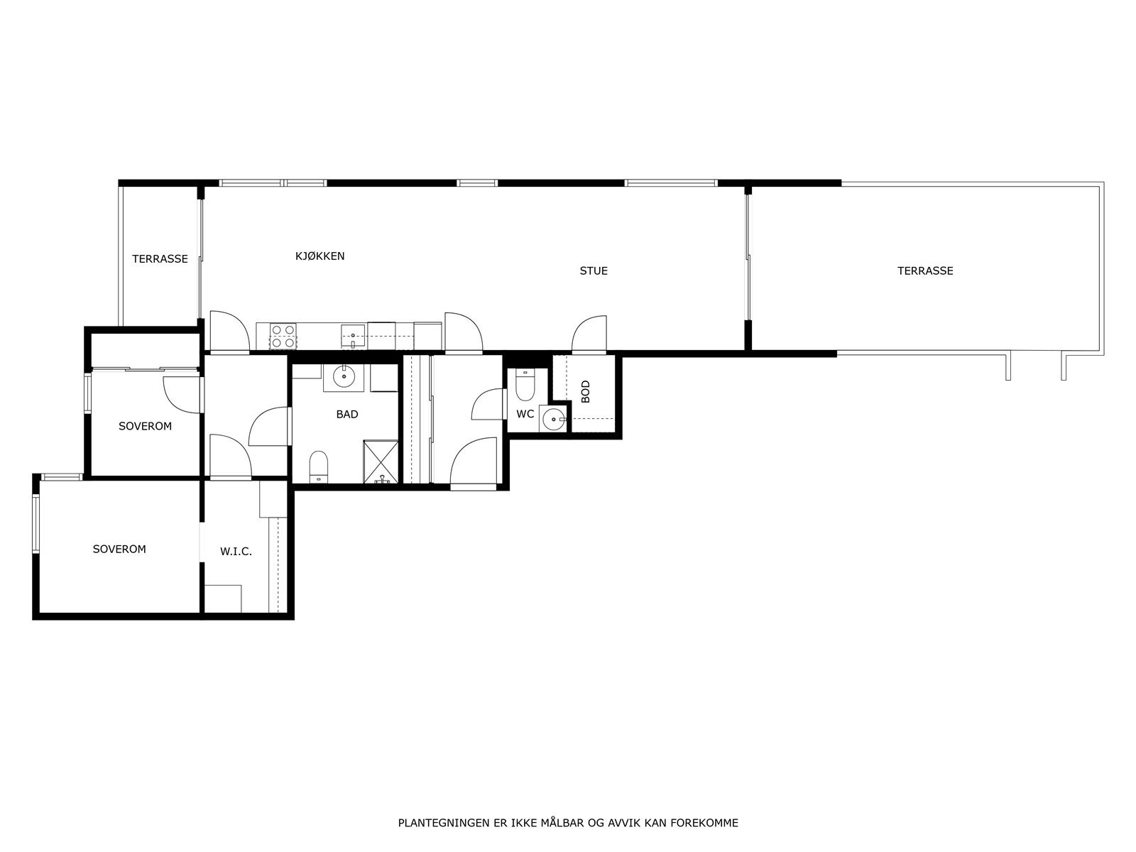 Plantegning. Galleribilde