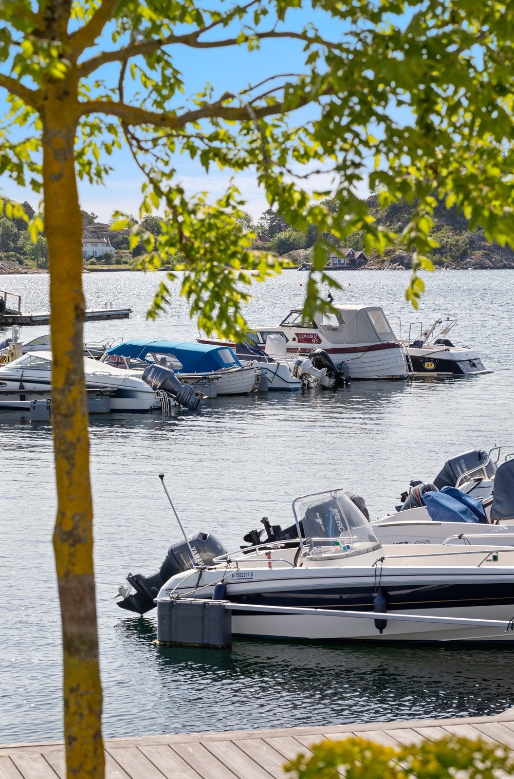 Bryggekanten som nærmeste nabo. Galleribilde