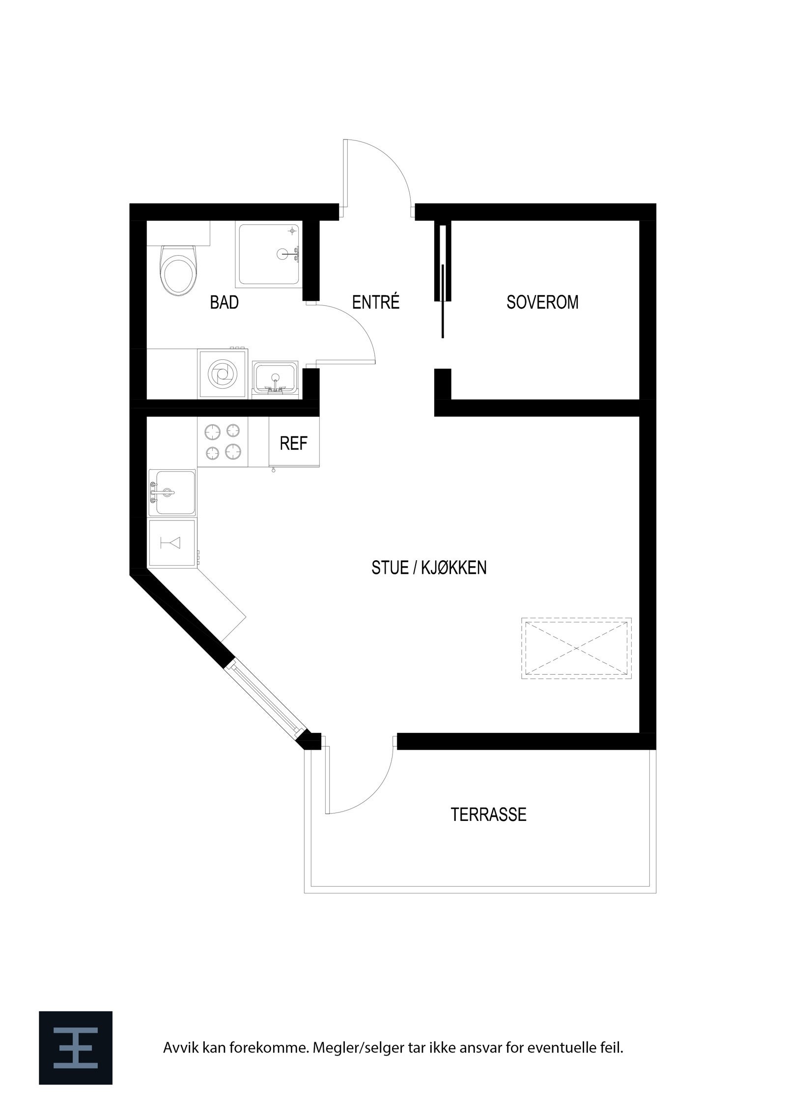 Plantegning | Eskelandsgeilen 6 Galleribilde
