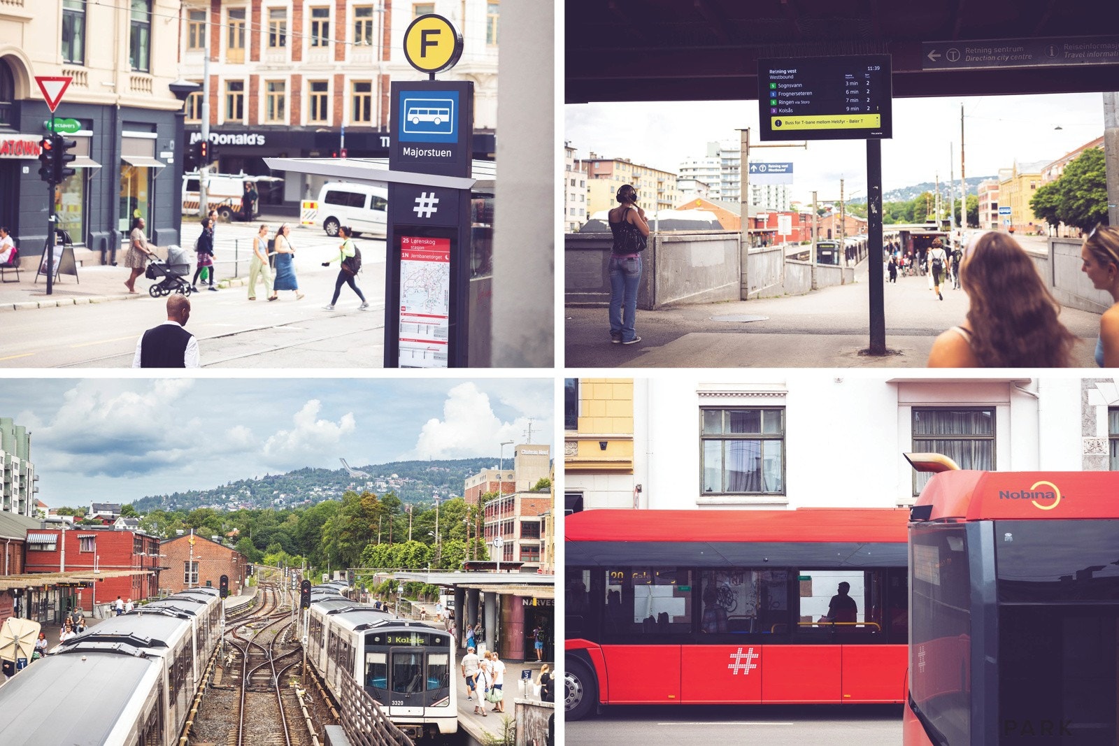 Knutepunktet for kollektivtransport, Majorstuen stasjon, er kun 10 minutter unna. Her finnes T-bane med overgang til alle linjer, samt hyppige buss- og trikke avganger i alle retninger. Galleribilde