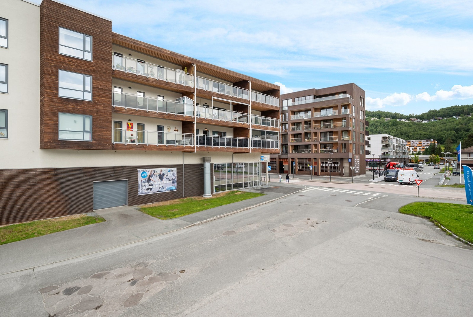 Melhus sentrum har et rikelig tilbud av de fleste servicefunksjoner. Galleribilde