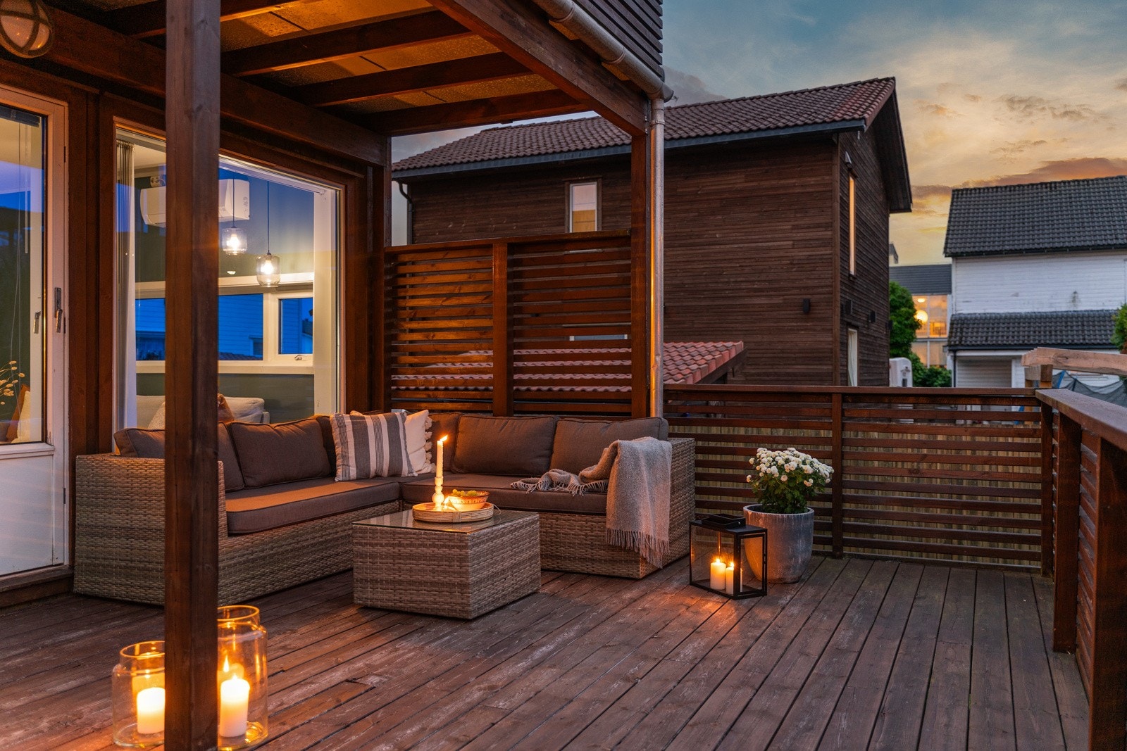 Kveldsbilde | Terrasse Galleribilde