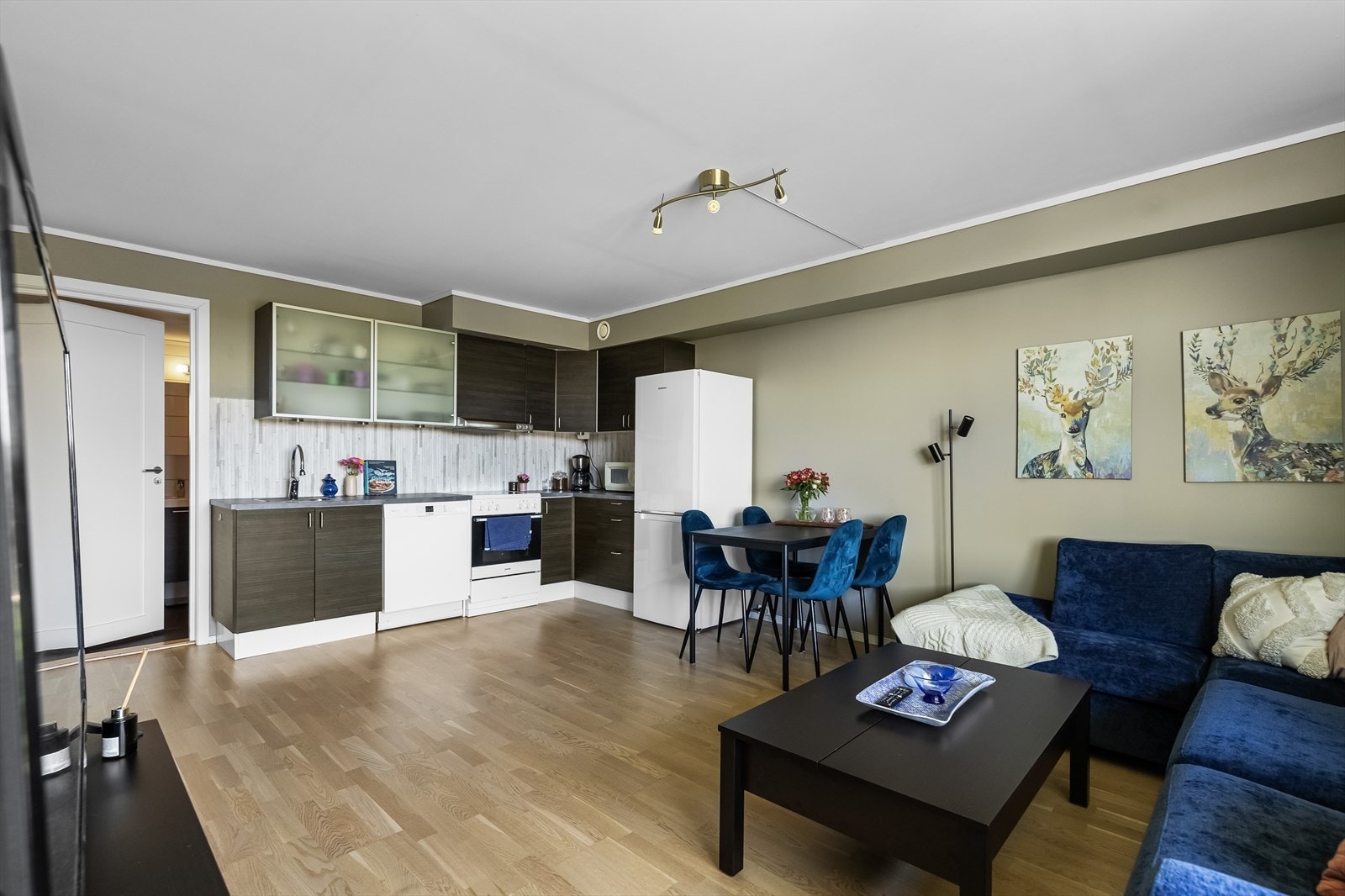 Boligens underetasje består også av en utleieleilighet på 54 kvm med 2 soverom. Galleribilde