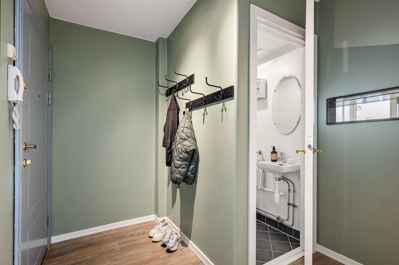 Callinganlegg i entré. Galleribilde