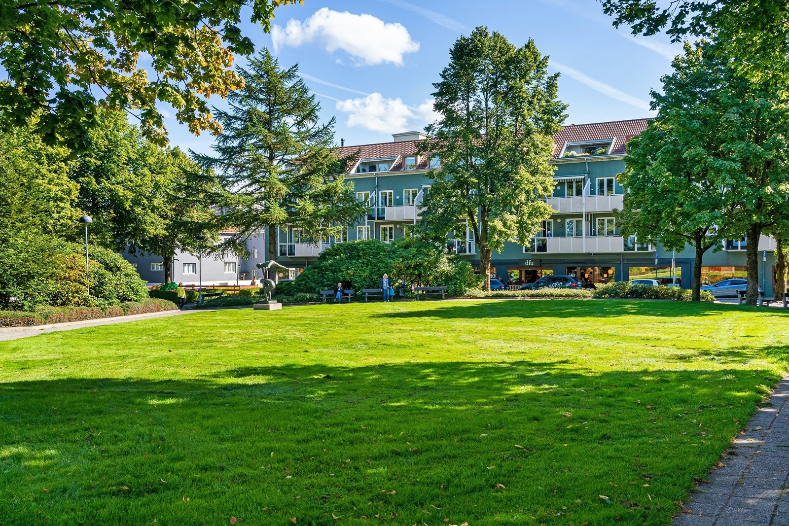 Grønne lunger i bybildet bidrar til høy trivsel. Galleribilde
