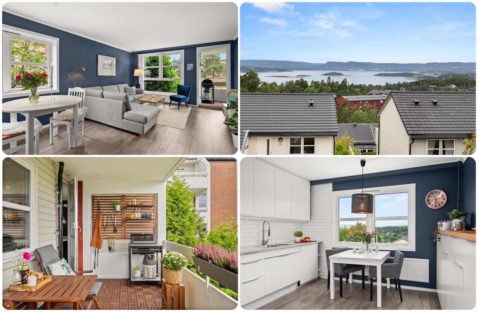 Velkommen til Asperudtoppen 12 - Her bor dere attraktivt på en høyde med fantastisk utsikt over Oslofjorden Galleribilde