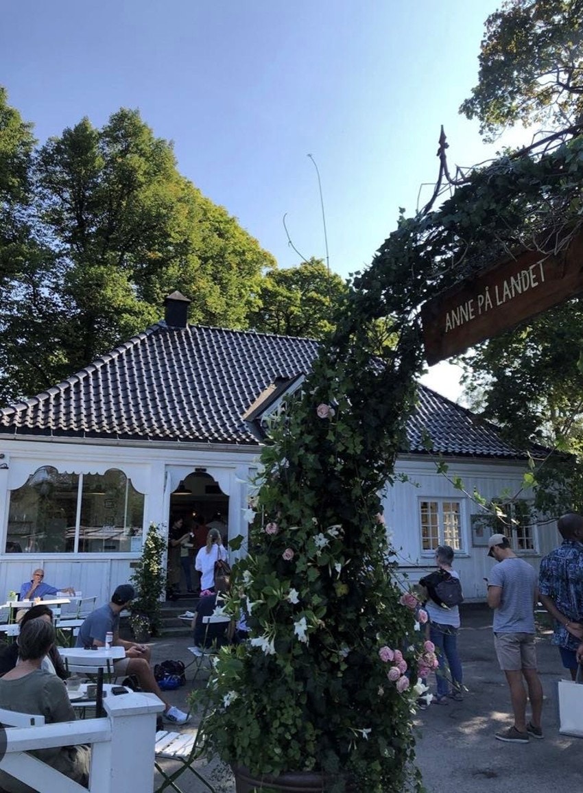 Anne på landet, en hyggelig café i Frognerparken. Galleribilde