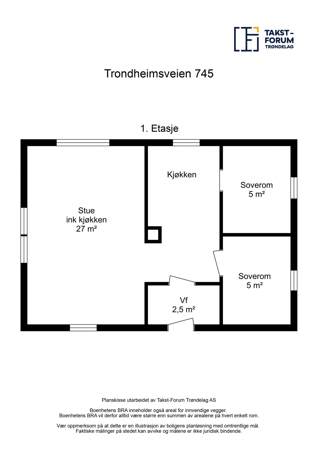 Planskisse Galleribilde