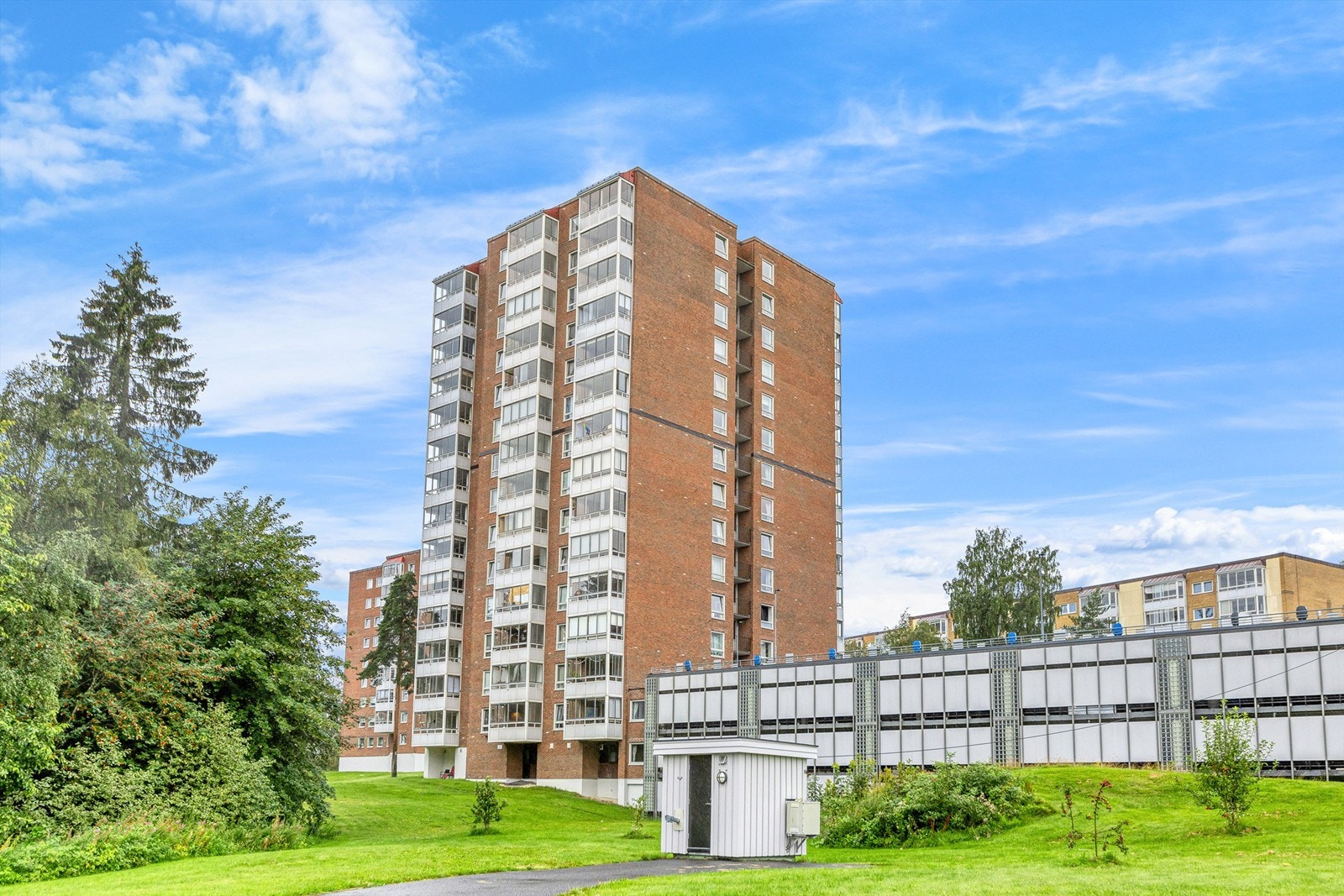 Fasadebilde. Galleribilde