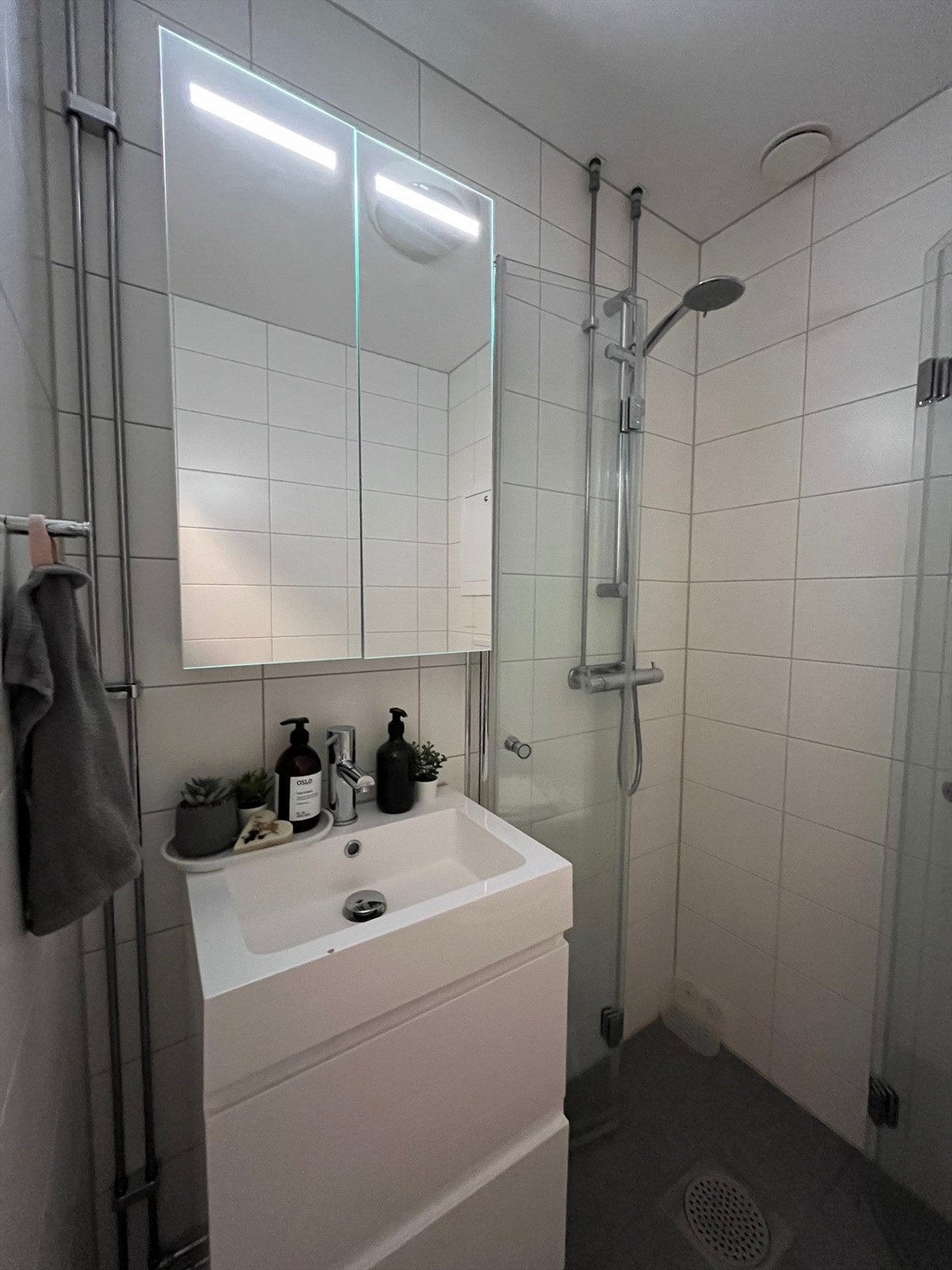 Flislagt bad pusset opp i regi av sameiet 2019 (bilde: privat) Galleribilde