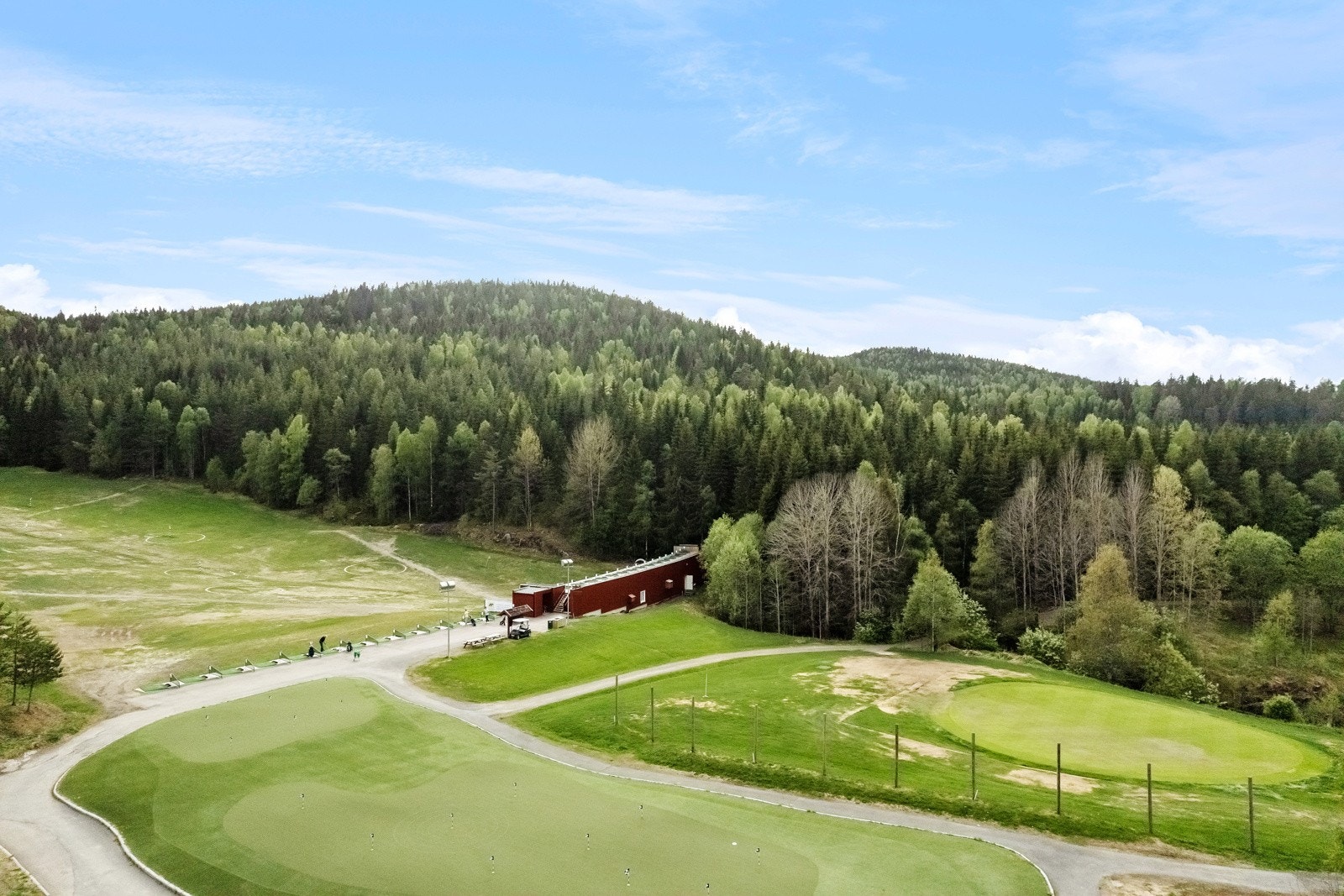 Kort kjøretur fra Losby gods med flotte tur- og rekreasjonsområder Galleribilde