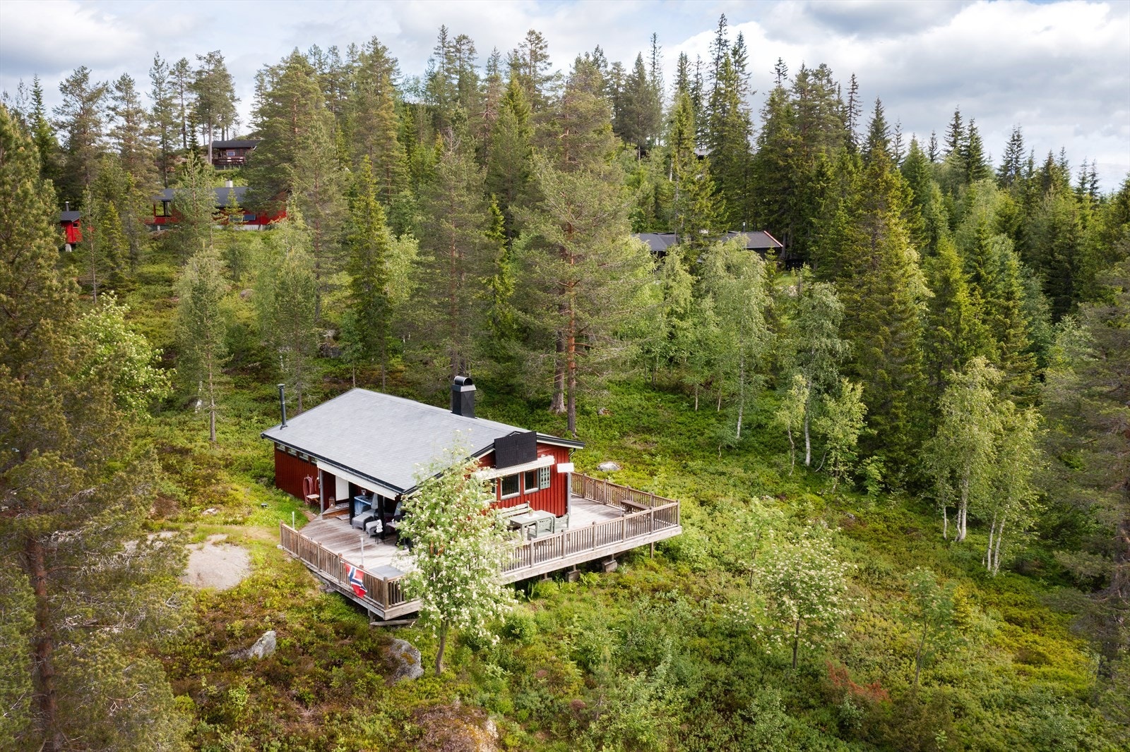 Området byr også på fint turterreng sommer som vinter. Galleribilde