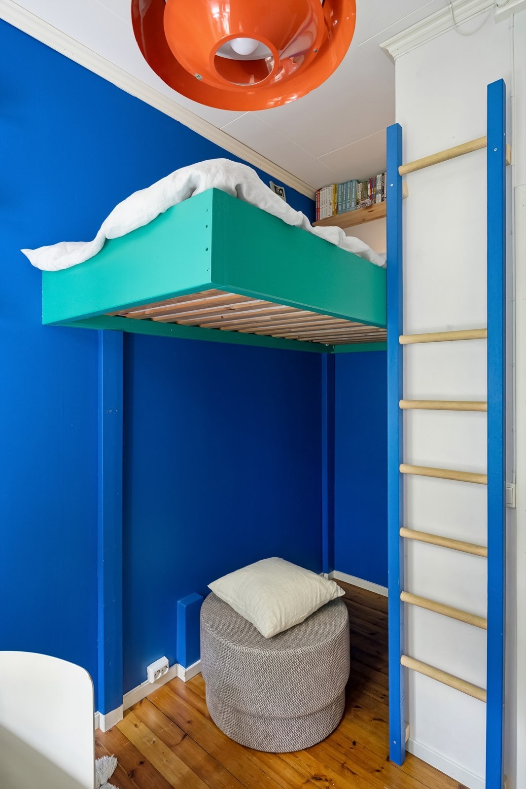 Her er det etablert en fiffig sengeløsning. Galleribilde