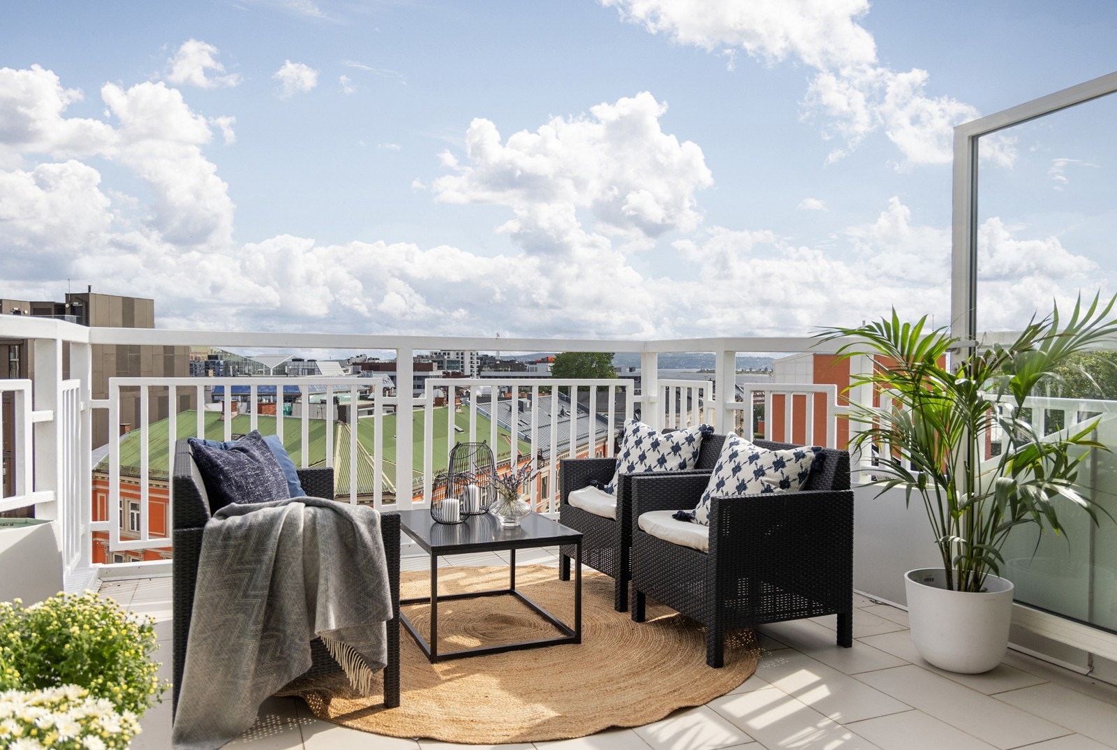 Fin utsikt uten innsyn Galleribilde