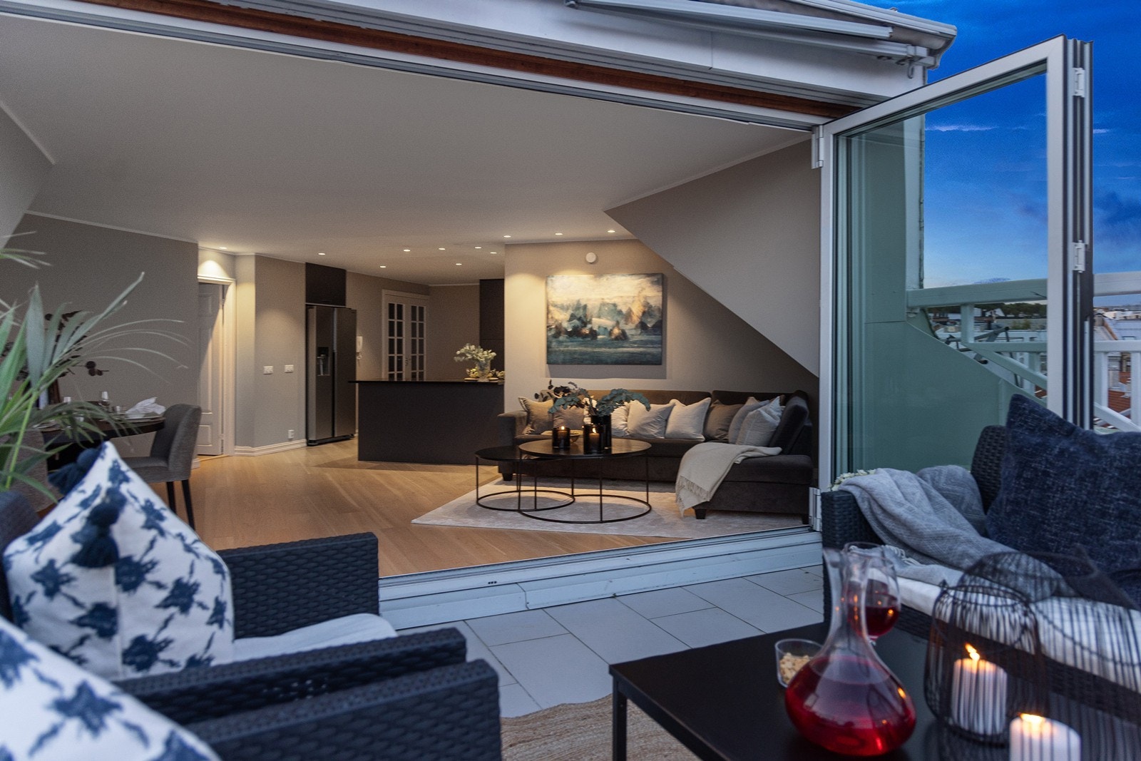 Ute-/innefølelse Galleribilde