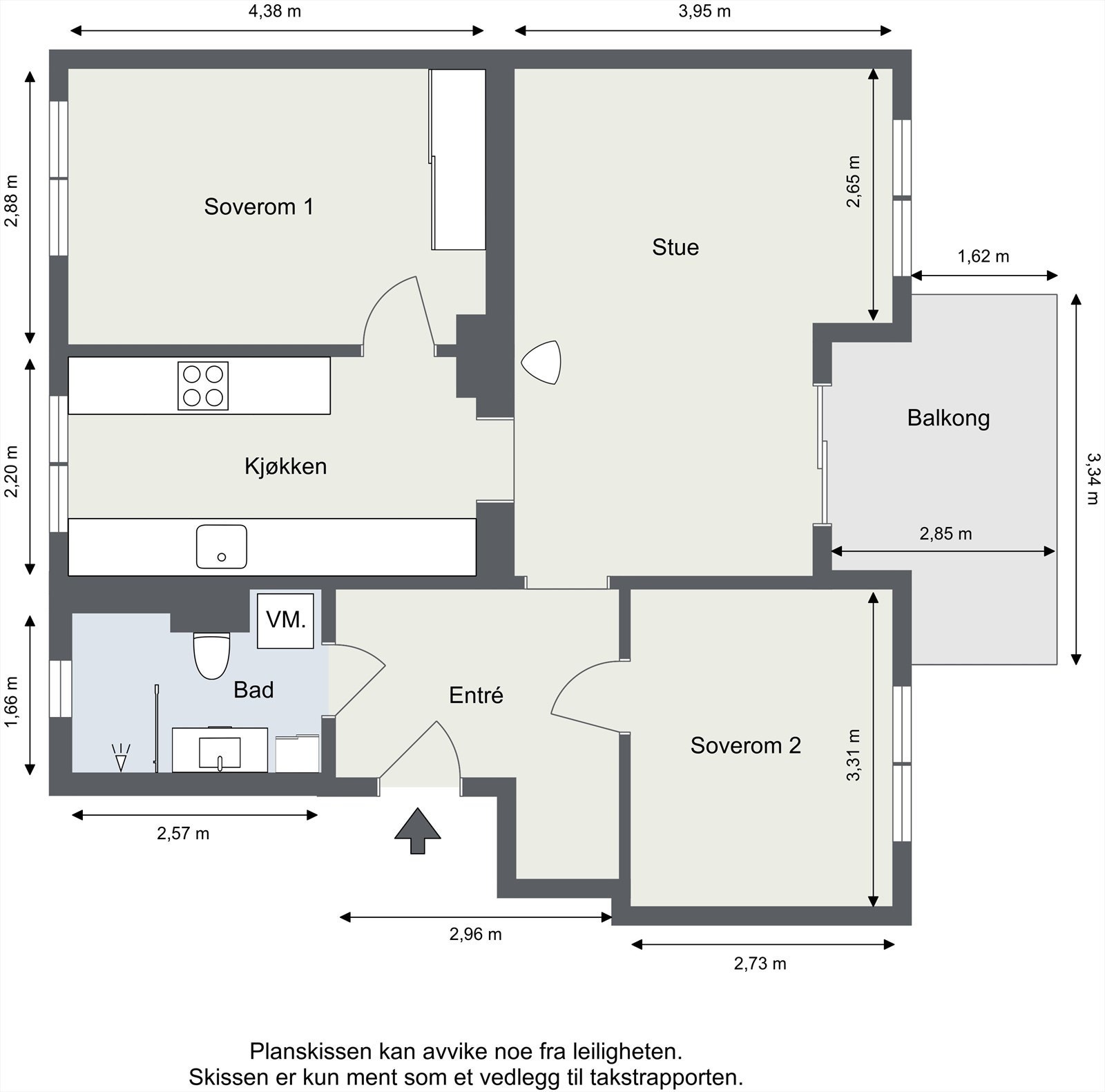 Plantegning. Galleribilde