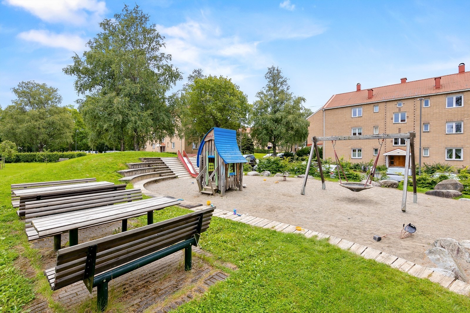 Lekeplass for de minste. Galleribilde