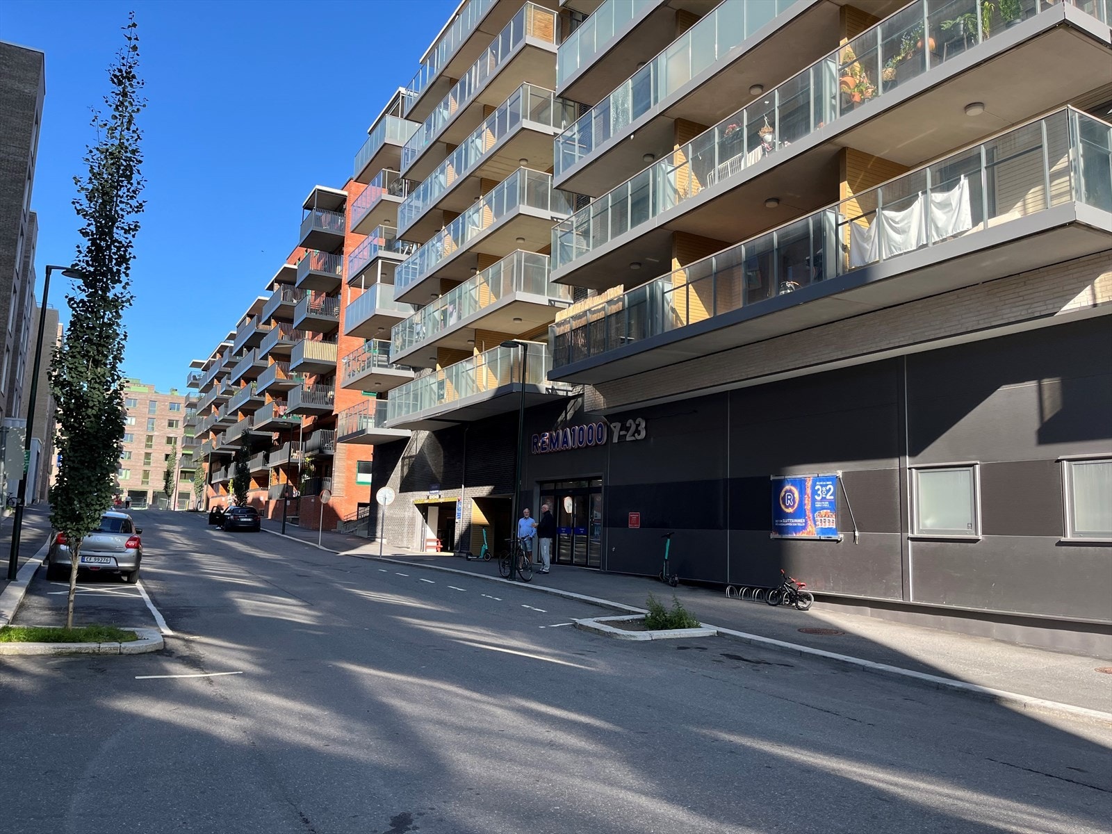 Gangavstand til Rema 1000 Galleribilde
