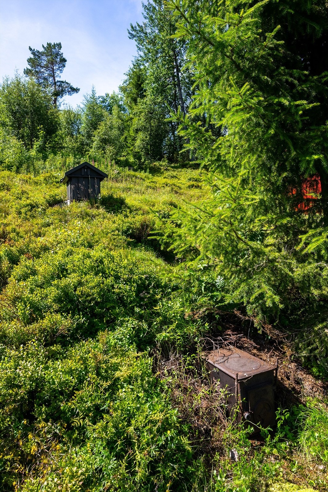 Her kan man røyke fisk om ønskelig. Galleribilde