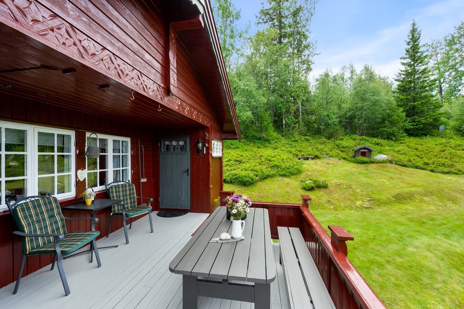 Her sitter man helt usjenert. Galleribilde