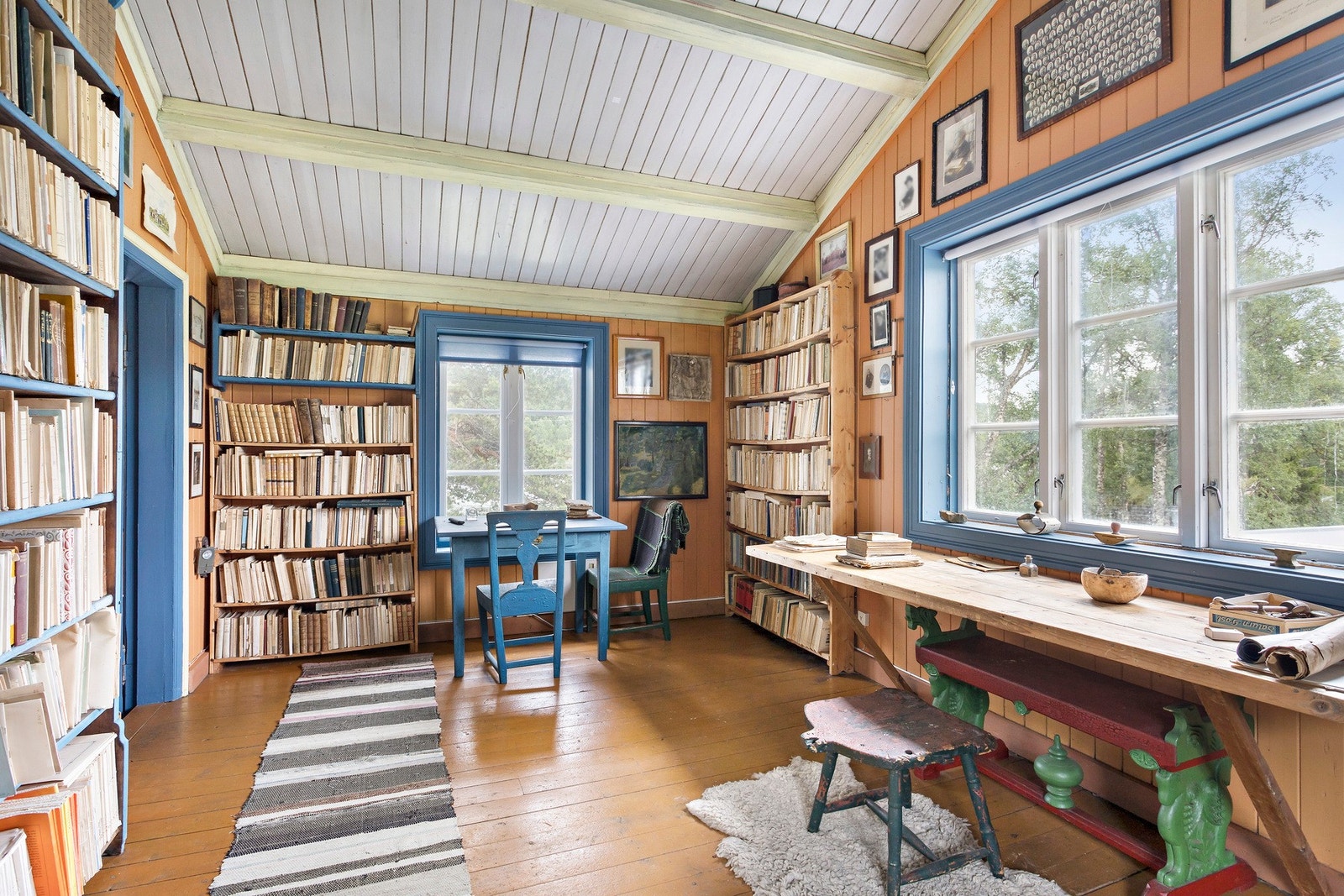 Dikterloftet(Røros kommune har disposisjonsrett til dette rommet). Galleribilde