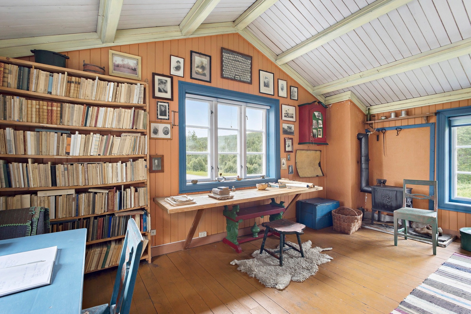 Dikterloftet(Røros kommune har disposisjonsrett til dette rommet). Galleribilde