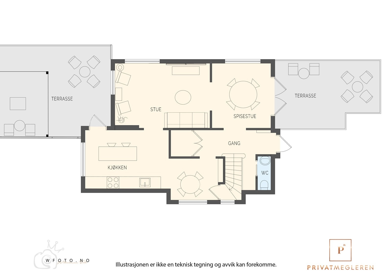 - Planløsning 1.etasje - Galleribilde
