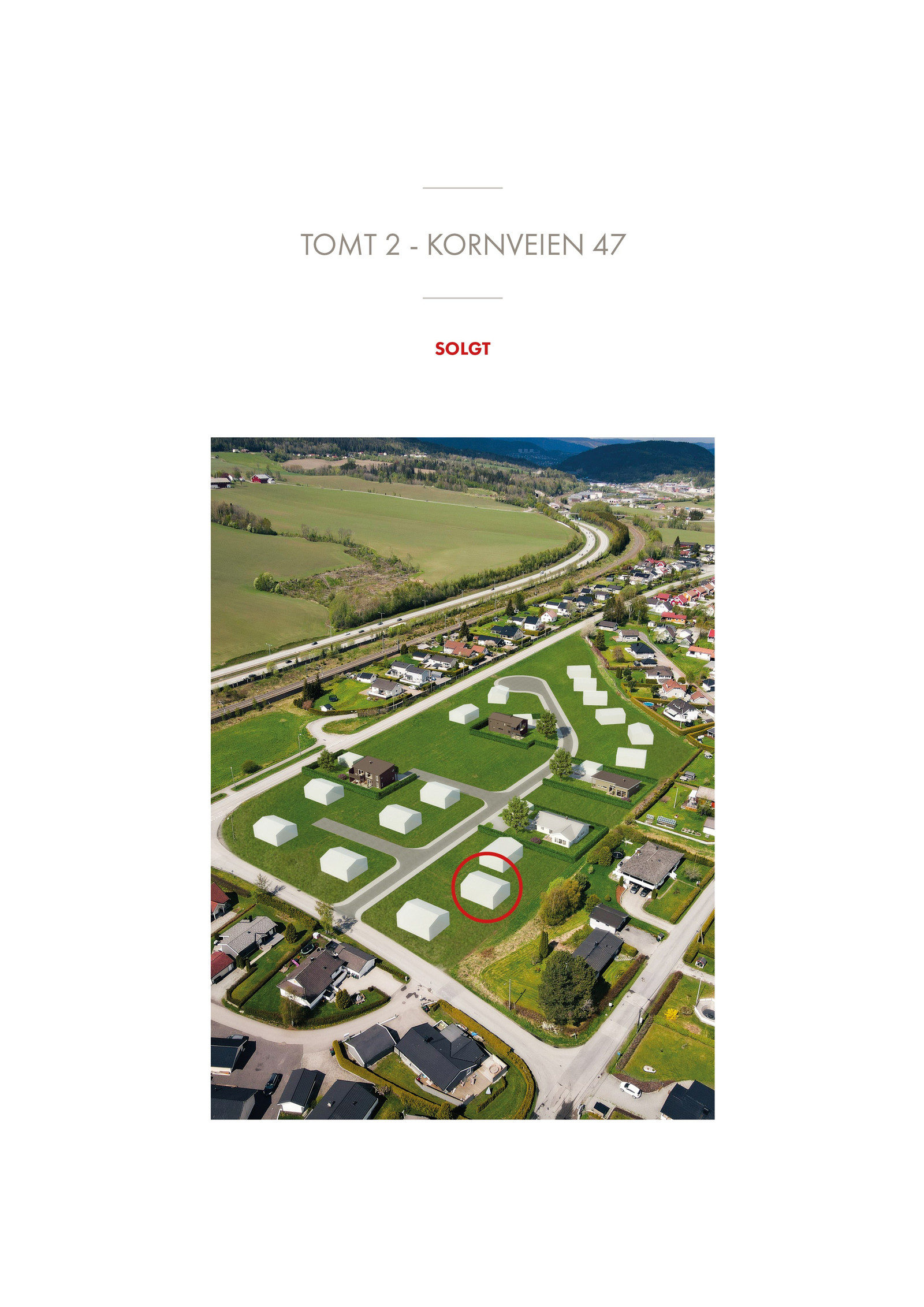 Tomt 2 - SOLGT