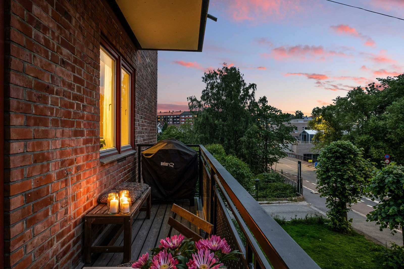 To balkonger legger til rette for et godt "uteliv". Galleribilde