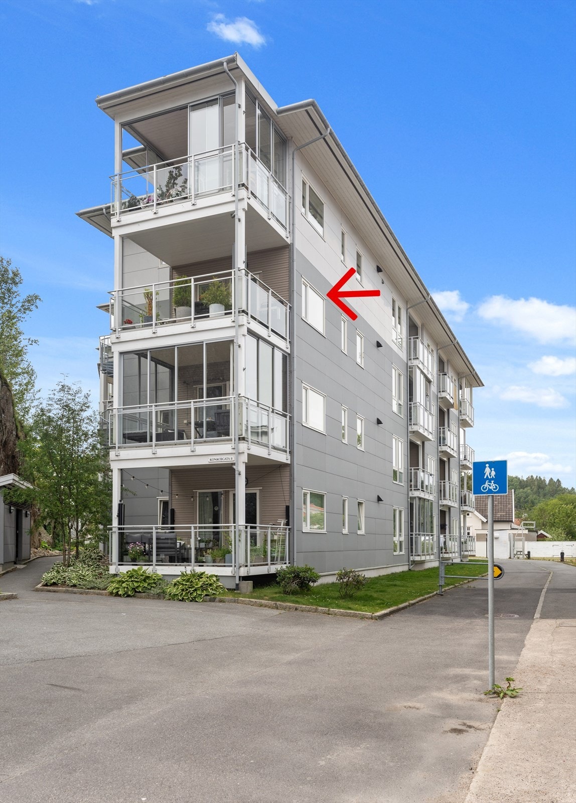 Nytt og moderne leilighetskompleks Galleribilde