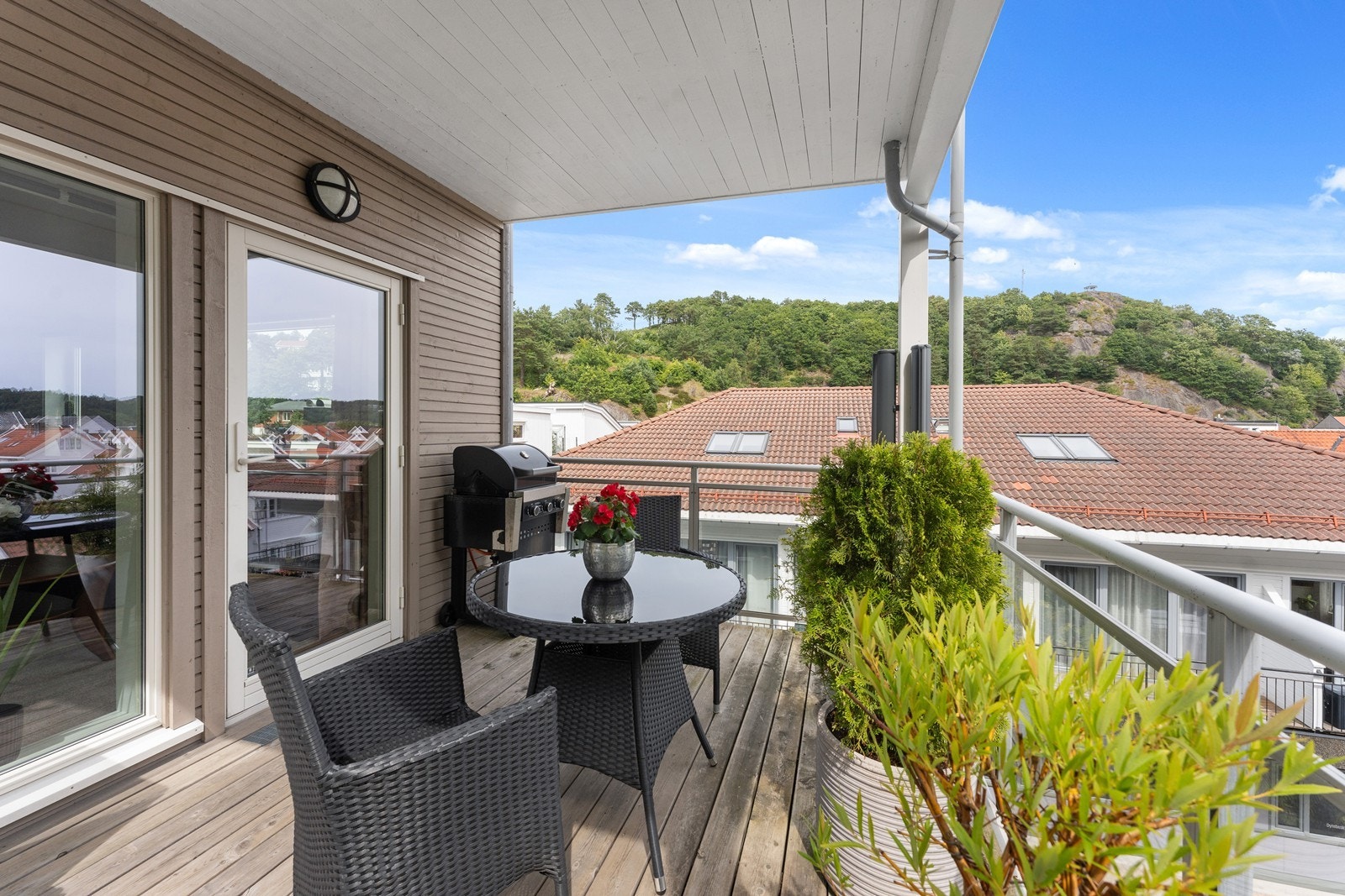 Godt med plass på verandaen Galleribilde