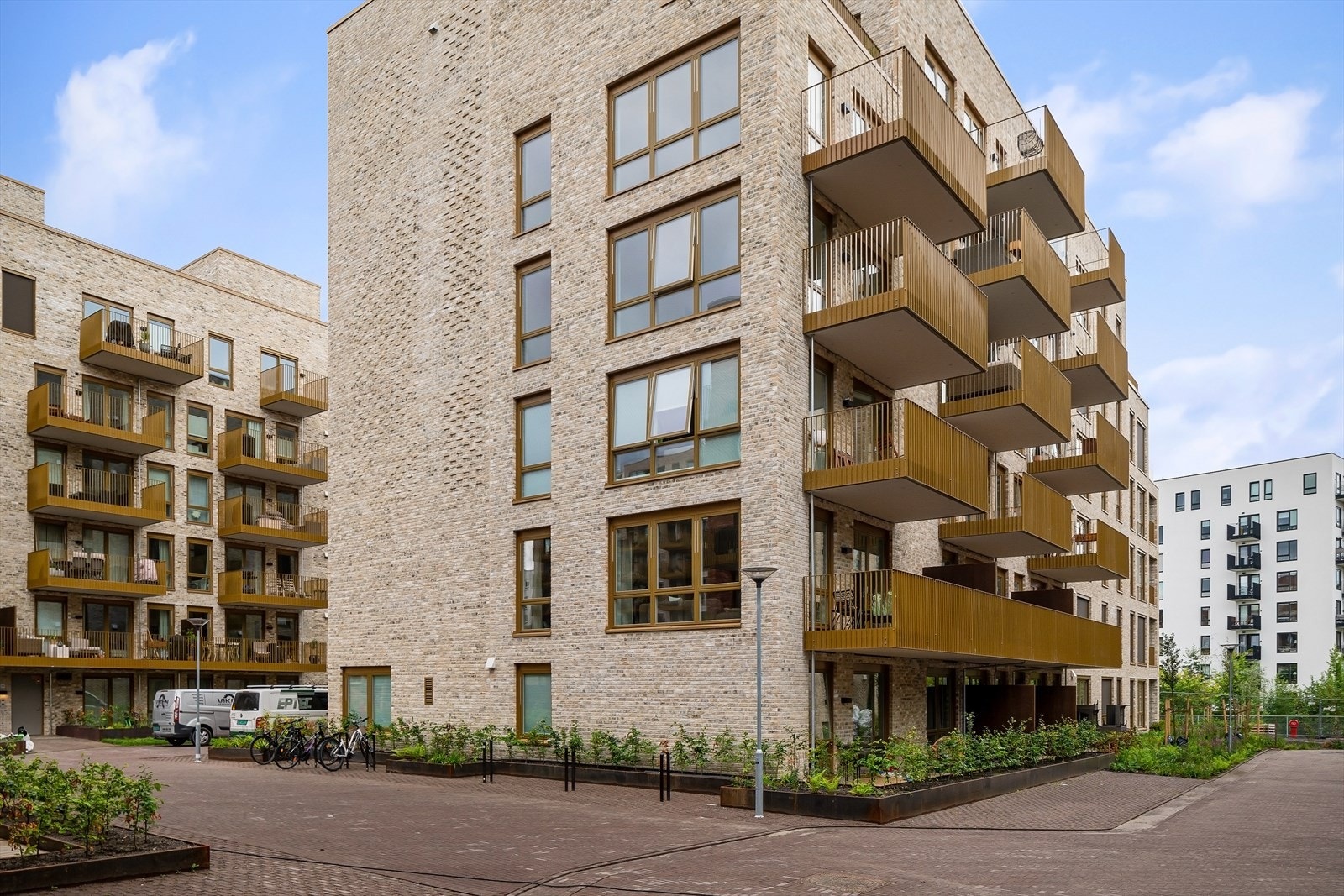 Gregers Kvartal består av totalt seks flotte bygg med karakteristisk arkitektonisk uttrykk. Galleribilde