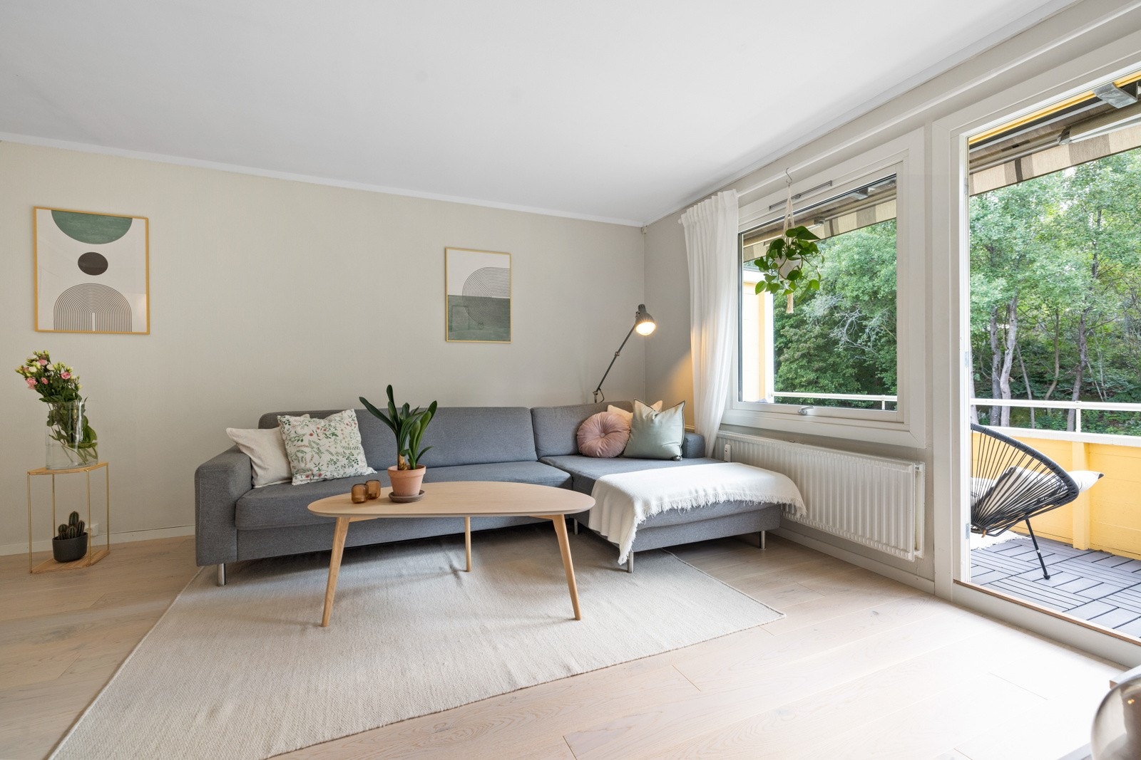 Velholdt og tiltalende 2-roms leilighet med utgang til balkong Galleribilde