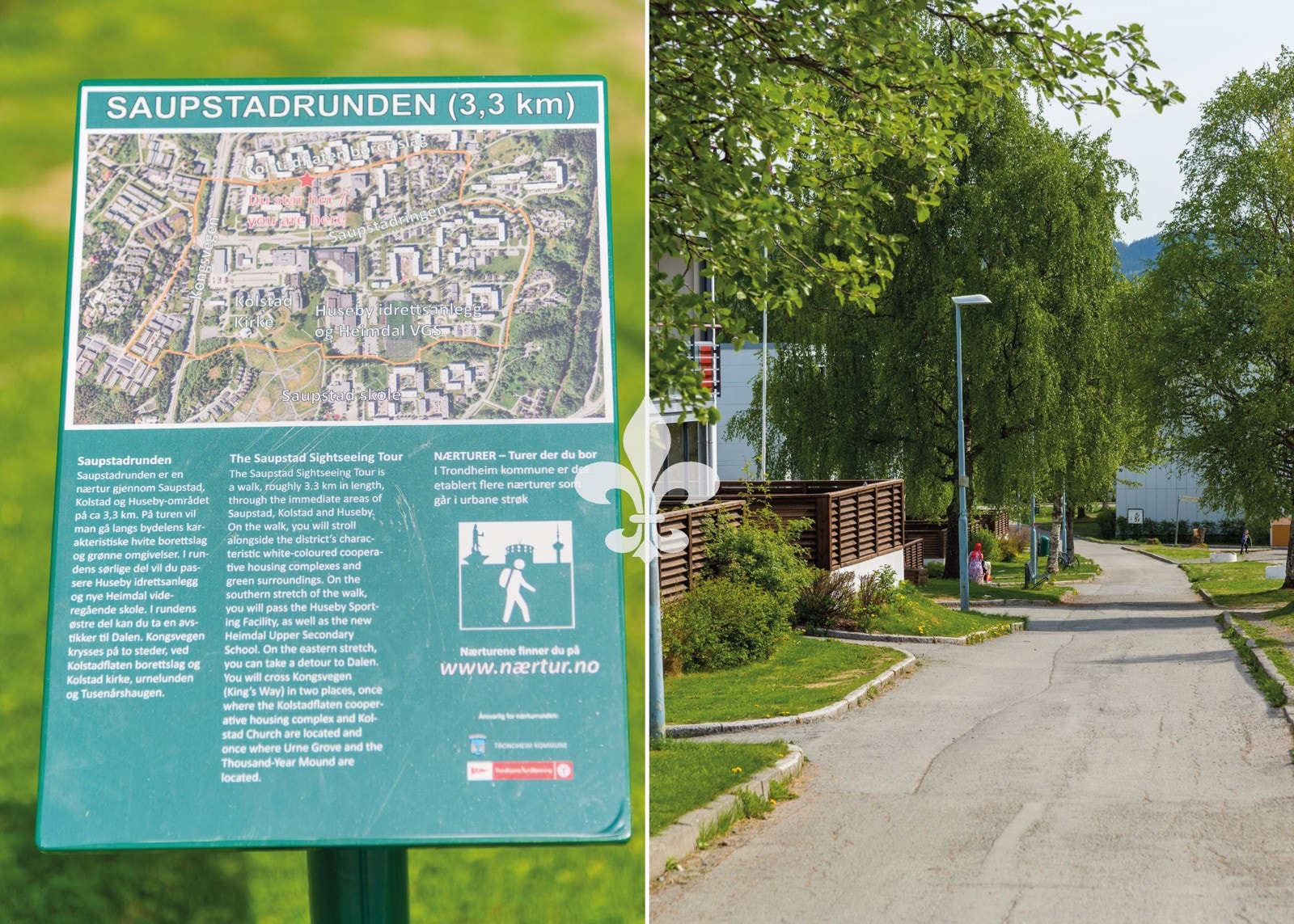 Flotte tur og rekreasjonsområder rundt borettslaget Galleribilde