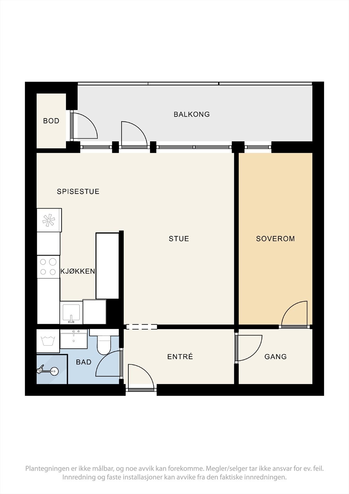 Planskisse - bli kjent med ditt nye hjem! Galleribilde