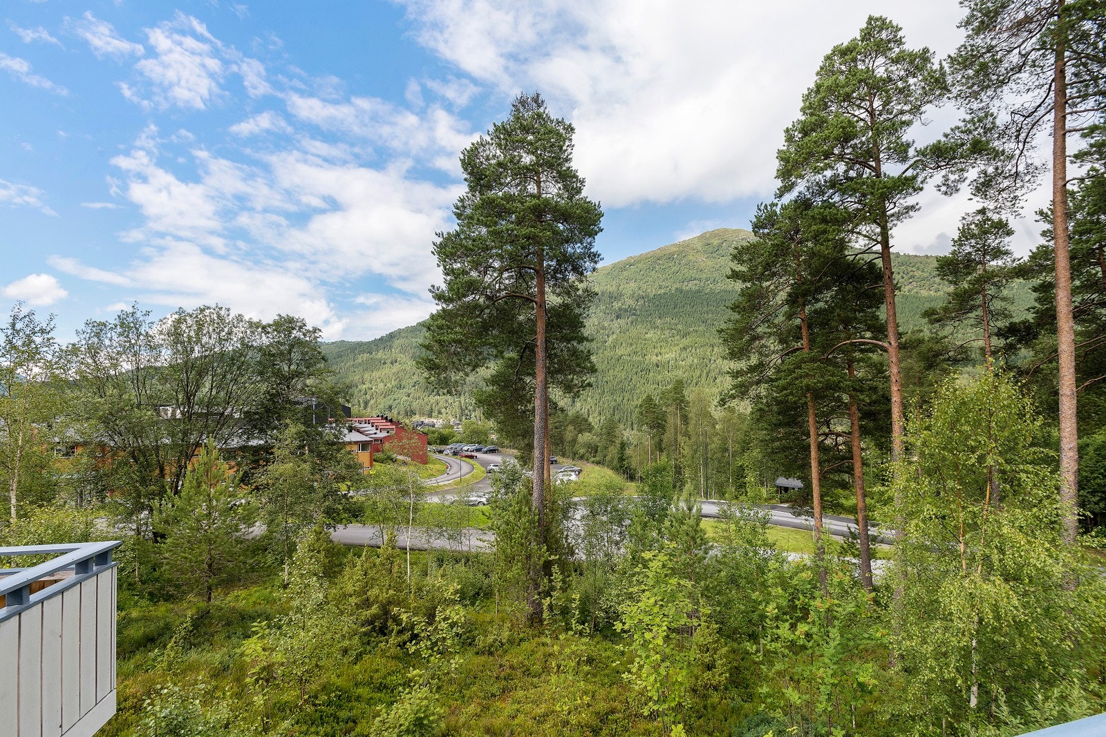 Ligg skjerma og fint til. Kort veg til busshaldplass Galleribilde