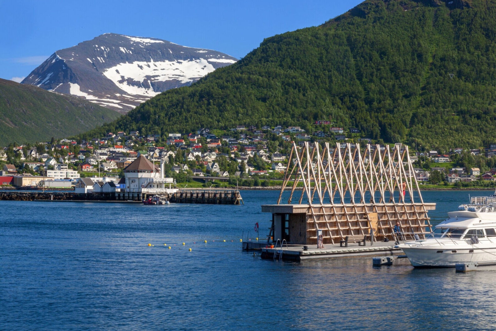 Gangavstand til den populære Pust. Galleribilde