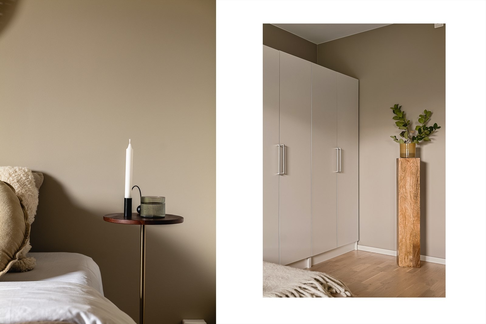 Gulvflater belagt med parkett. Galleribilde