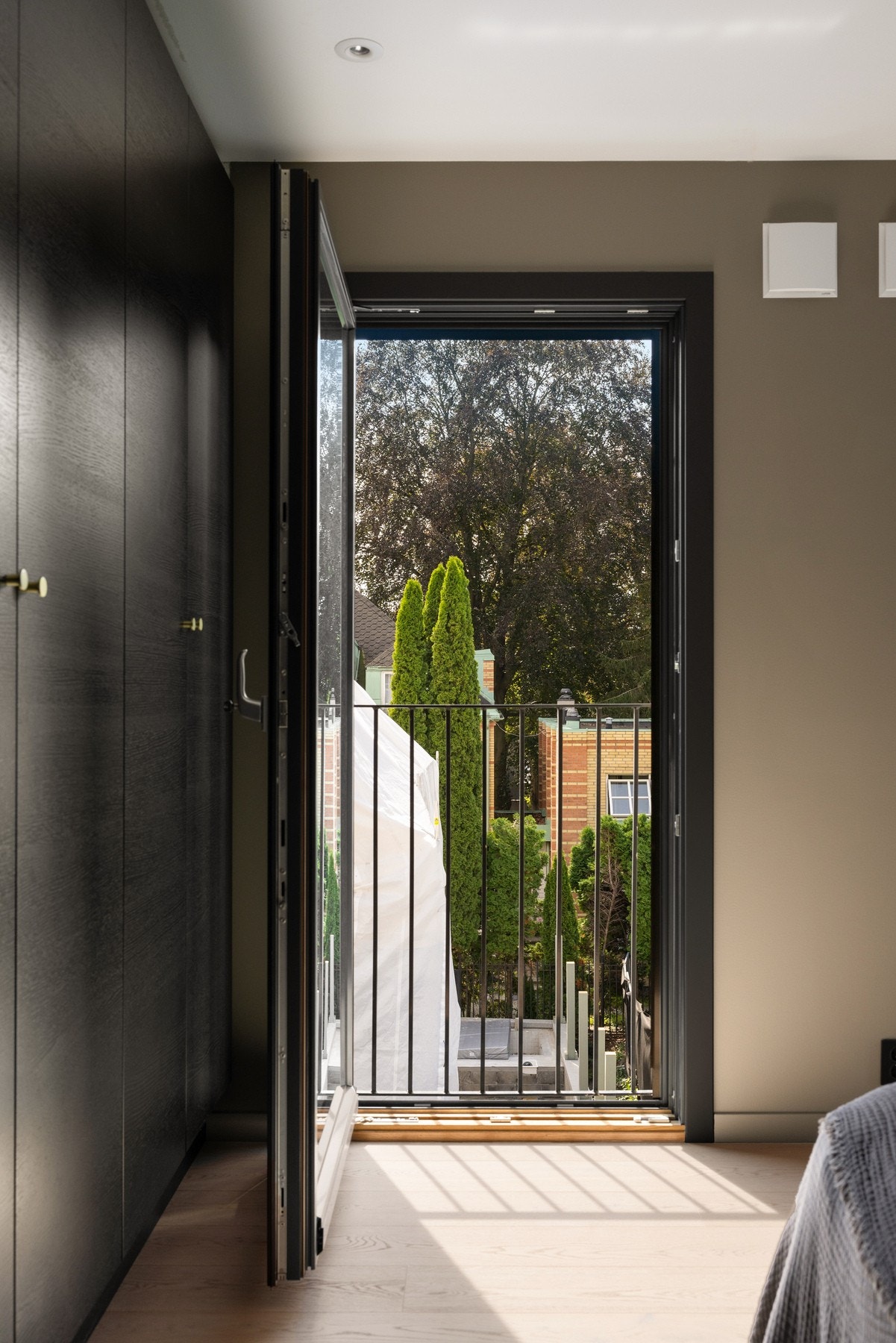 Hovedsoverommet har også fransk balkong. Galleribilde