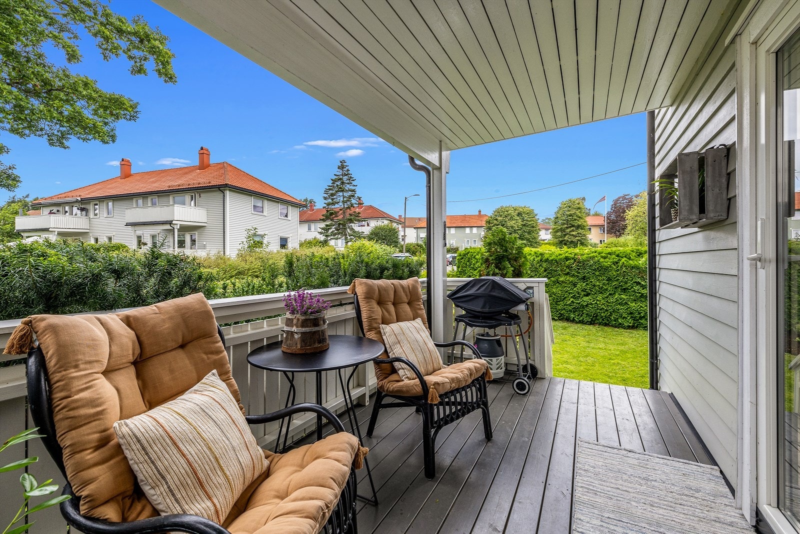 Her kan man kose seg på flotte sommerdager. Galleribilde