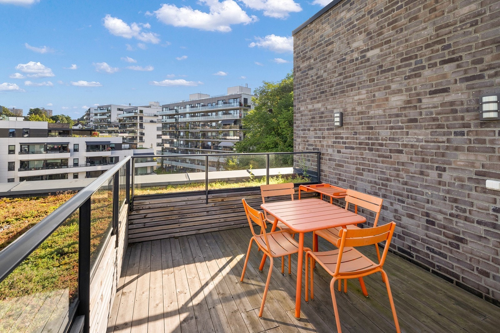 Felles takterrasse Galleribilde